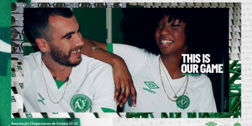 Umbro y Chapecoense lanzan uniformes por el aniversario 105 de Chapecó