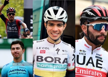 Cuatro colombianos correrán el Tour de Suiza