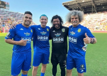 Falcao ganó el duelo ante Réne Higuita