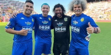 Falcao ganó el duelo ante Réne Higuita