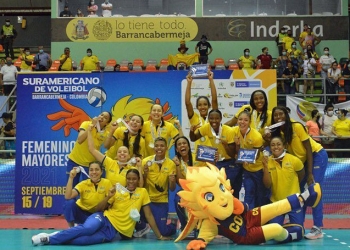 Selección Colombia Femenina de Voleibol lista para Mundial
