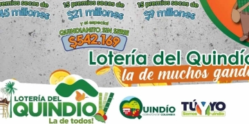 Resultado sorteo Lotería del Quindío, 23 de junio 2022