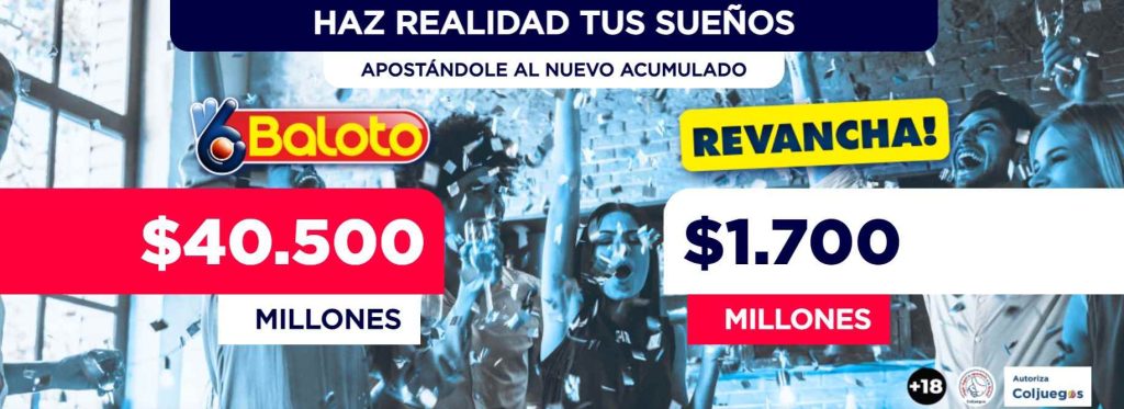 Resultados Baloto y revancha, sorteo 25 de junio 2022