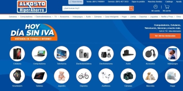 Compras online en Alkosto durante el Día sin IVA