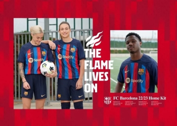 Barcelona presenta nueva equipación para la temporada 2022/23
