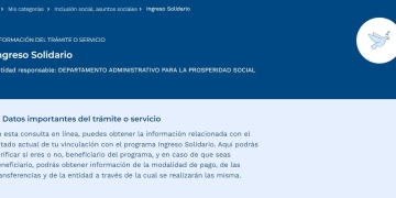 Carpeta ciudadana digital: Consulte si es beneficiario del Ingreso Solidario