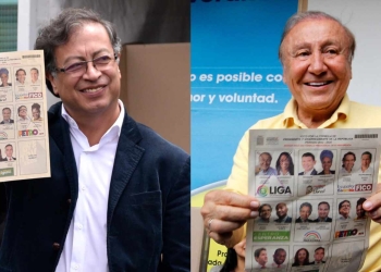 Elecciones Presidenciales: así será el tarjetón para la segunda vuelta