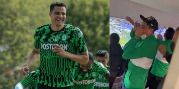 Gio Moreno y los gestos a la hinchada de Millonarios en El Campín