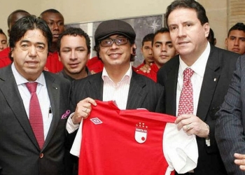 Gustavo Petro, el nuevo presidente de Colombia, y su relación con el fútbol