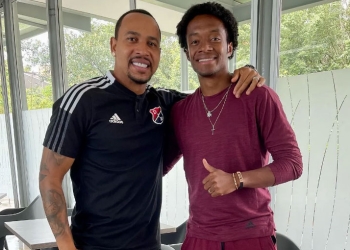Pipe Pardo, Juan Cuadrado y la foto que emociona a los hinchas del DIM