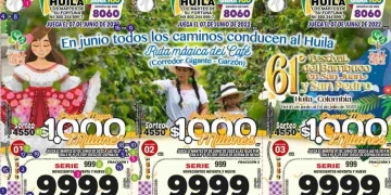 Resultado sorteo Lotería del Huila, 7 de junio 2022
