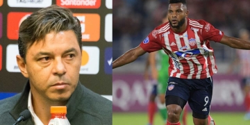 Lo que dijo Gallardo sobre el fichaje de Miguel Ángel Borja