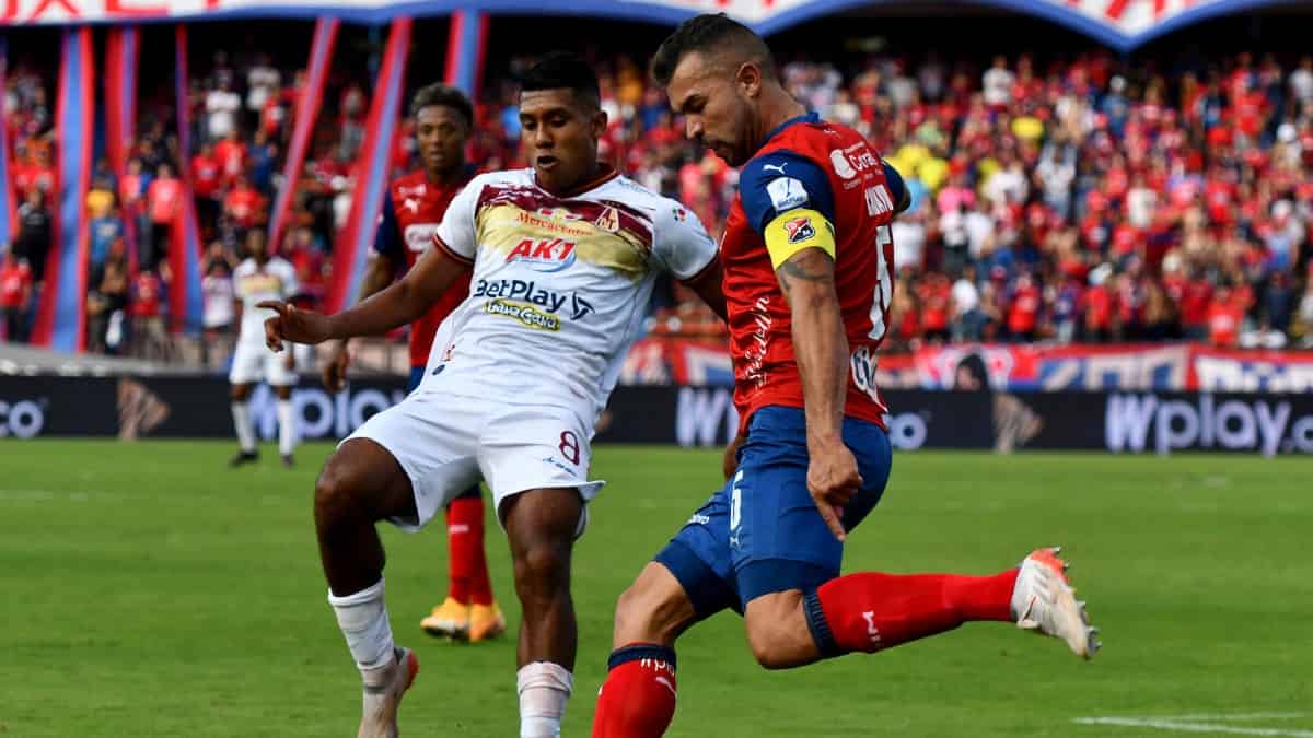 Deportes Tolima Vs. DIM: alineaciones confirmadas