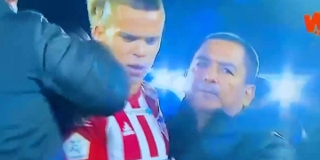 El directivo de Millonarios que le pegó a Wálmer Pacheco en El Campín