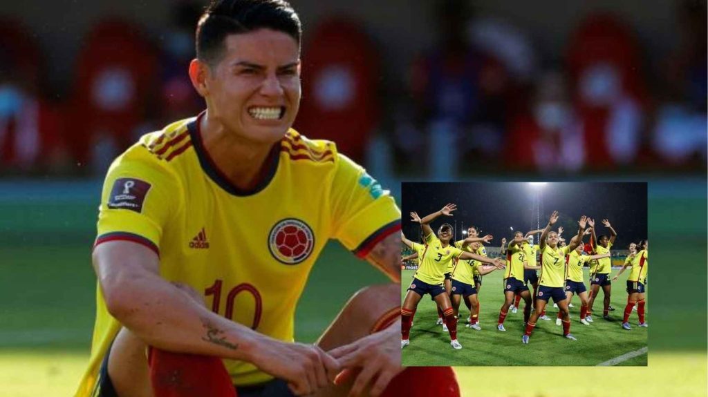 Lo que dijo James de la Selección Colombia Femenina