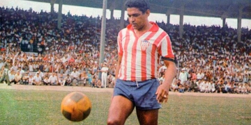 La vez que Garrincha jugó un Junior-Santa Fe