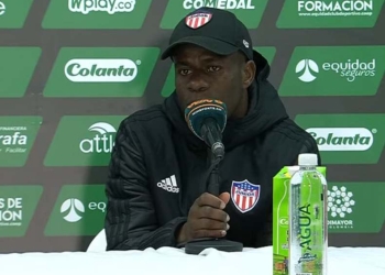 Carmelo Valencia y su mensaje a los hinchas de Junior