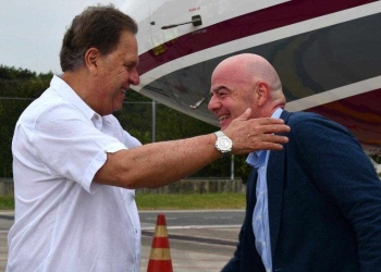 La otra razón de la visita del presidente de la FIFA en Colombia