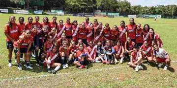 La protesta de las jugadoras de la Selección antes del debut en la Copa América