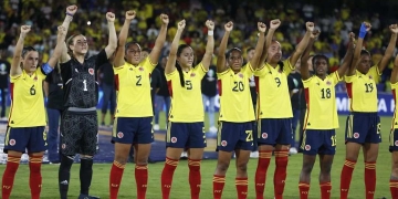 Protesta de la Selección Colombia Femenina