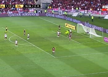 ¿Entra o no entra? Otro gol de Flamengo ante Tolima