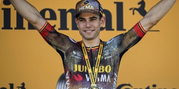 Tour de Francia: Wout Van Aert repitió victoria de etapa