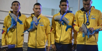 Colombia sumó dos platas en Mundial de Natación con Aletas