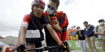 Nairo Quintana: «Una batalla que hemos dado hoy en nombre de mi país»