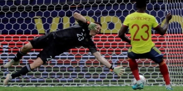 Lo que no se sabía del «mirá que te como» del Dibu Martínez a Colombia