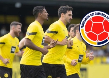 El delantero colombiano que llegaría al Borussia Dortmund