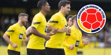 El delantero colombiano que llegaría al Borussia Dortmund