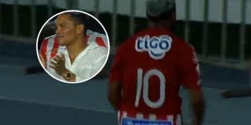 Golazo de ‘Cariaco’ para abrir el marcador ante Nacional: ¡Así celebró Bacca!