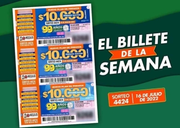 Lotería de Boyacá, resultado sorteo 16 de julio 2022