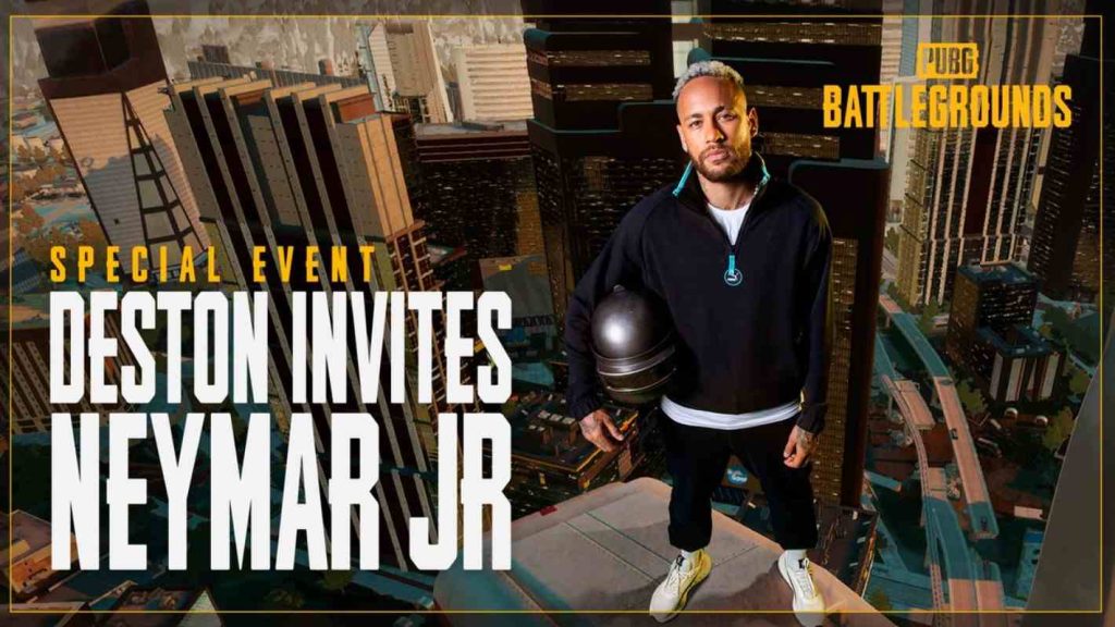 Neymar es el nuevo embajador del juego PUBG