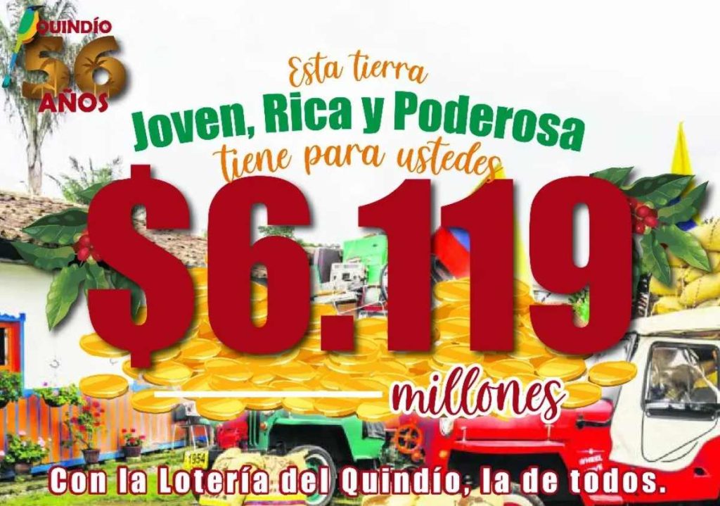 Resultado sorteo Lotería del Quindío, 7 de julio 2022