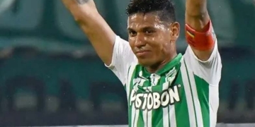 ¡Primer gol de Álex Mejía con Atlético Nacional!