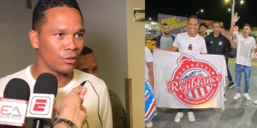 Carlos Bacca y lo que dijo sobre Junior tras su llegada a Barranquilla