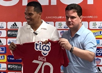 «Sabía que volvería» y demás frases de Carlos Bacca en su regreso a Junior