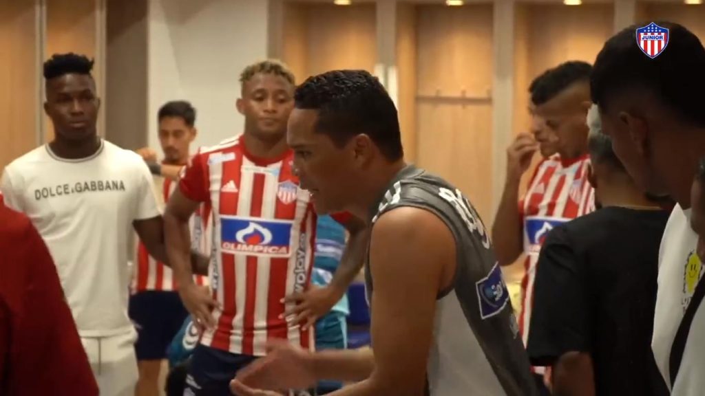 Bacca: "Dale que ganamos, les pisamos la cabeza ahí dentro"
