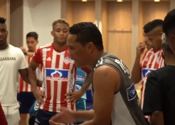 Bacca: "Dale que ganamos, les pisamos la cabeza ahí dentro"