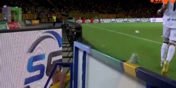 ¡Así terminó el jugador del Pereira! Hubo llamado del VAR y polémica decisión