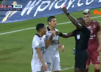 Expulsaron a Teo Gutiérrez contra Tolima: ¿Era para tanto?