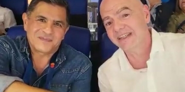 La presencia de Gianni Infantino en el Pascual Guerrero