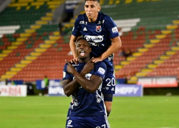 ¿Cuántos goles lleva Díber Cambindo en el DIM?