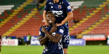 ¿Cuántos goles lleva Díber Cambindo en el DIM?