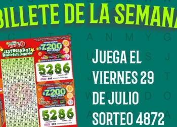 Resultado Lotería de Santander, sorteo del viernes 29 de julio 2022