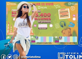 Resultado sorteo Lotería del Tolima, 11 de julio 2022