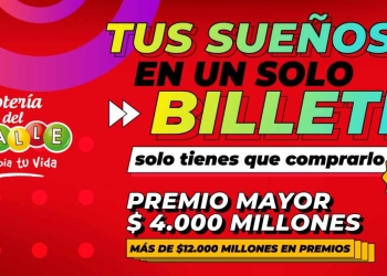 Resultado sorteo Lotería del Valle, 27 de julio 2022