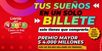 Resultado sorteo Lotería del Valle, 27 de julio 2022