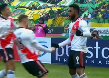 ¡Empezaron los goles de Miguel Borja en River Plate!